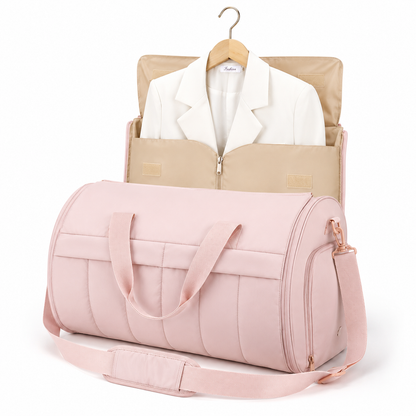 2-in-1 Kleider- & Reisetasche – Knitterfrei ankommen. Flexibel unterwegs.
