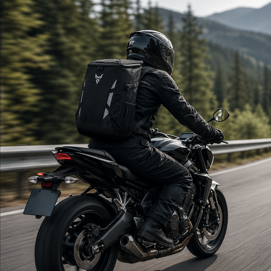 Erweiterbarer Motorradrucksack – Mehr Platz für jedes Abenteuer
