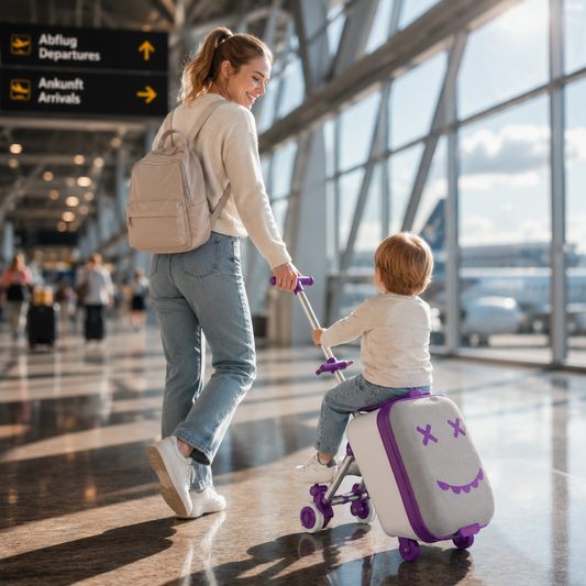 Kinder-Reisekoffer mit Sitzfunktion – Kleine Entdecker. Große Abenteuer.